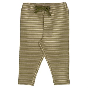 Wheat - Soft Pants Manfred, Heather Green Stripe